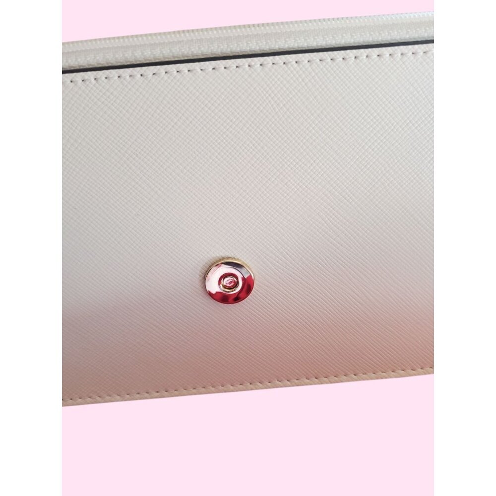 Kate Spade New York Madison Mini  Flap Convertible Crossbody Meringue Bag White - Picture 13 of 16